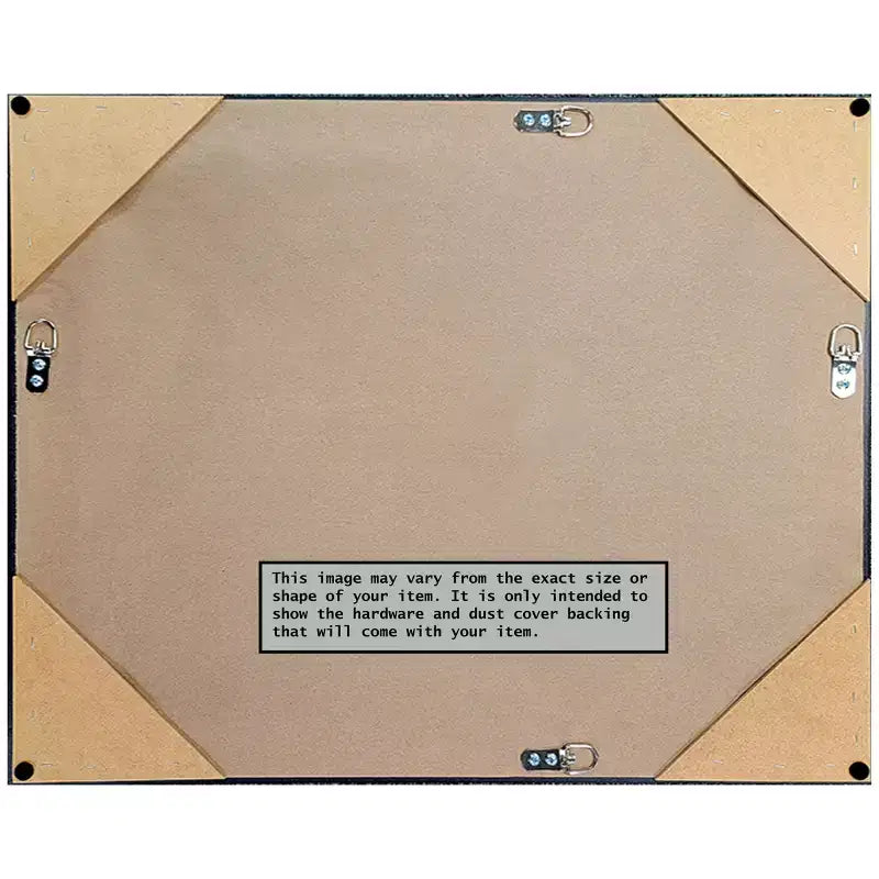 Miroir mural étroit encadré Wildwood marron 31 po x 25 po - Amanti Art