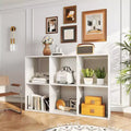 MAYEERTY Cube Storage Organizer Open Bookshelf Removable Back Panels