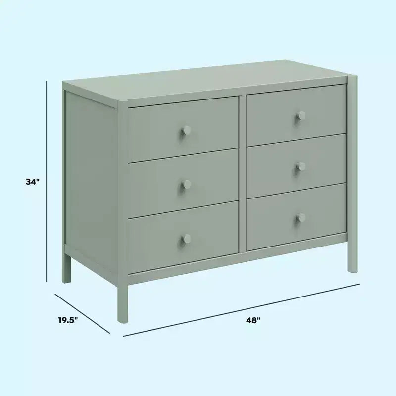 Commode à 6 tiroirs Birdie de daVinci