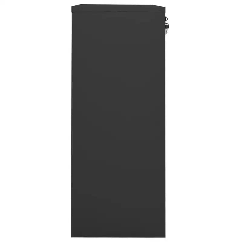 vidaXL Classeur Armoire de rangement en métal avec étagères pour la maison et le bureau Acier - Blanc sans jardinière