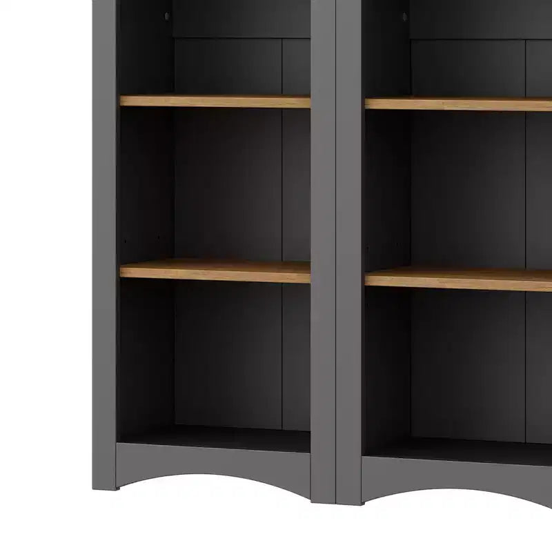 Ensemble de 3 meubles TV en bois avec étagère pour téléviseur de 70 pouces, meuble de rangement TV avec étagères réglables, table console média de style Mid-Century, gris