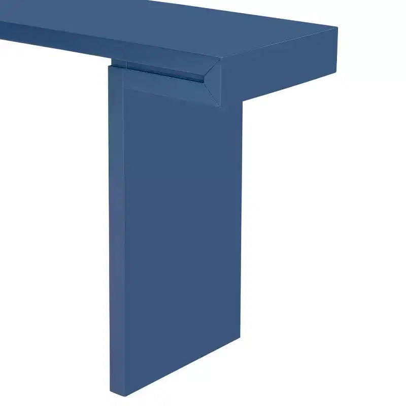 60 Table console rectangulaire moderne, Grande table d'entrée, Table de canapé élégante pour salon, entrée ou couloir-Panipeachy