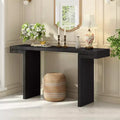60 Modern Rectangular Console Table, Large Entryway Table, Stylish Sofa Table for Living Room, Entryway, or Hallway-Panipeachy