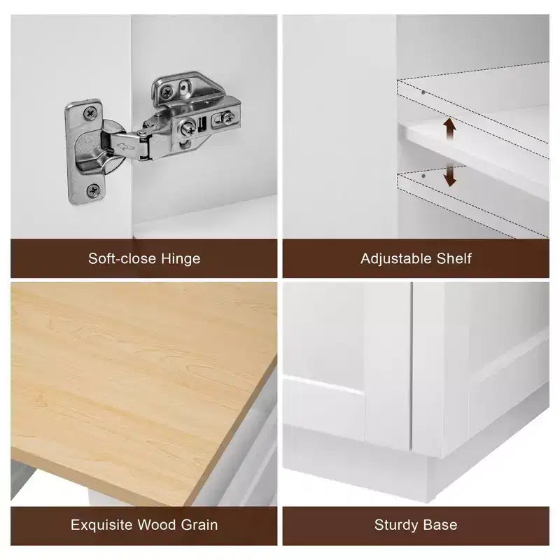 Îlot de cuisine avec table à manger extensible pour 4 à 6 personnes, table de cuisine en faux marbre avec prise de courant, îlot de cuisine avec tiroirs de rangement
