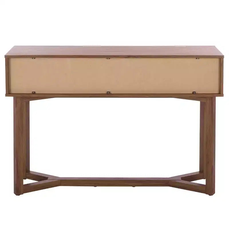 Table console Ilyum Tambour Dr - CNS3101A - Noyer - Safavieh