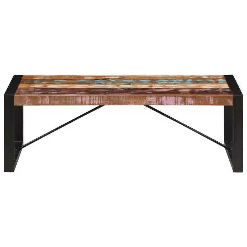 vidaXL Table basse 120x60x40 cm Bois de récupération massif