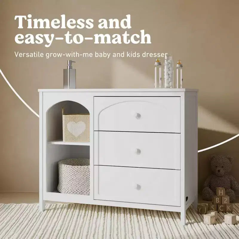 Commode combinée 3 tiroirs Olivia de Graco