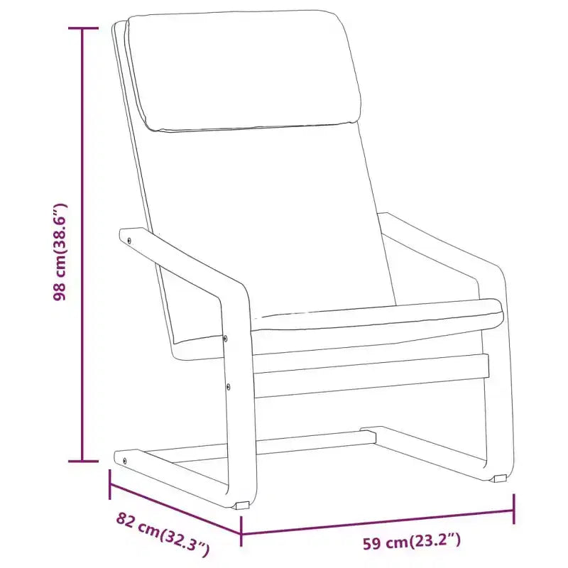 vidaXL Fauteuil Siège D'appoint Relaxant Chaise de Bureau Meuble Tissu - Gris Foncé