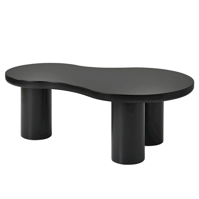 White Cloud-Shape Nesting Coffee Table Set of 2