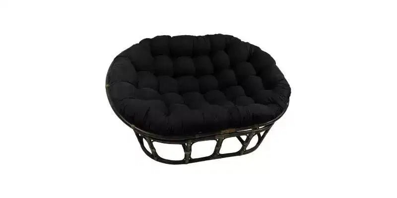 Double papasan 63x45 avec coussin en microsuède - International Caravan