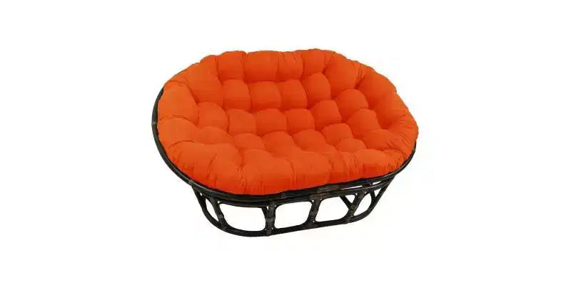 Double papasan 63x45 avec coussin en microsuède - International Caravan