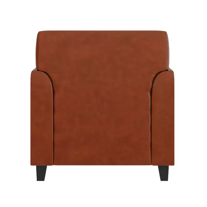Chaise Flash Furniture HERCULES Diplomat Series en LeatherSoft avec cadre surpiqué à lignes épurées