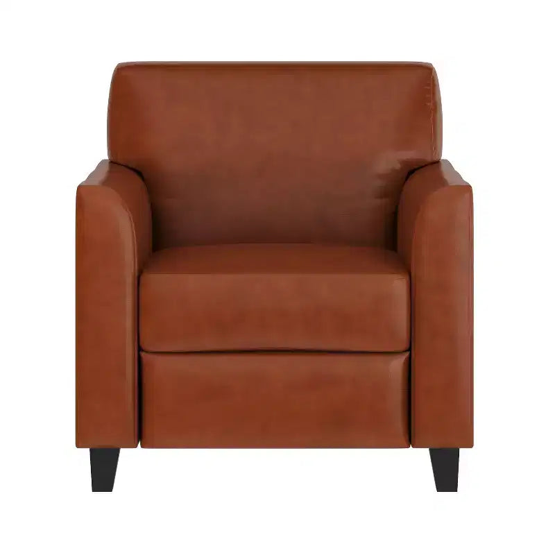 Chaise Flash Furniture HERCULES Diplomat Series en LeatherSoft avec cadre surpiqué à lignes épurées