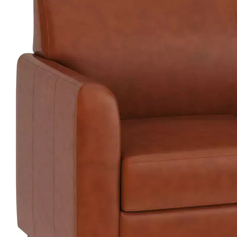 Chaise Flash Furniture HERCULES Diplomat Series en LeatherSoft avec cadre surpiqué à lignes épurées