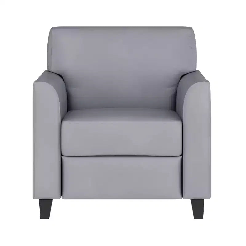 Chaise Flash Furniture HERCULES Diplomat Series en LeatherSoft avec cadre surpiqué à lignes épurées