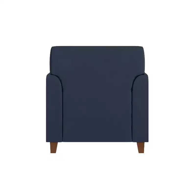 Chaise Flash Furniture HERCULES Diplomat Series en LeatherSoft avec cadre surpiqué à lignes épurées