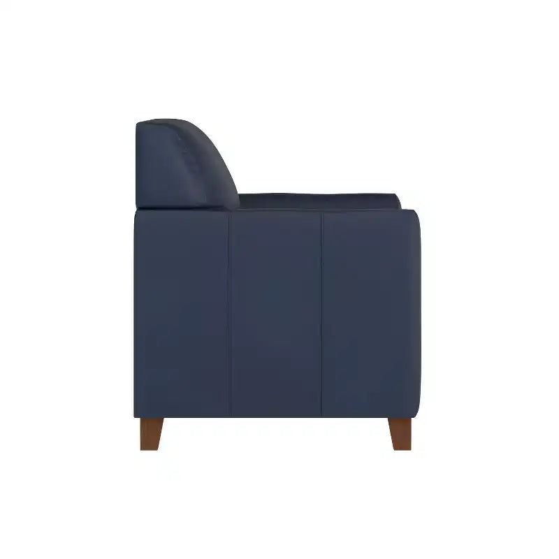 Chaise Flash Furniture HERCULES Diplomat Series en LeatherSoft avec cadre surpiqué à lignes épurées