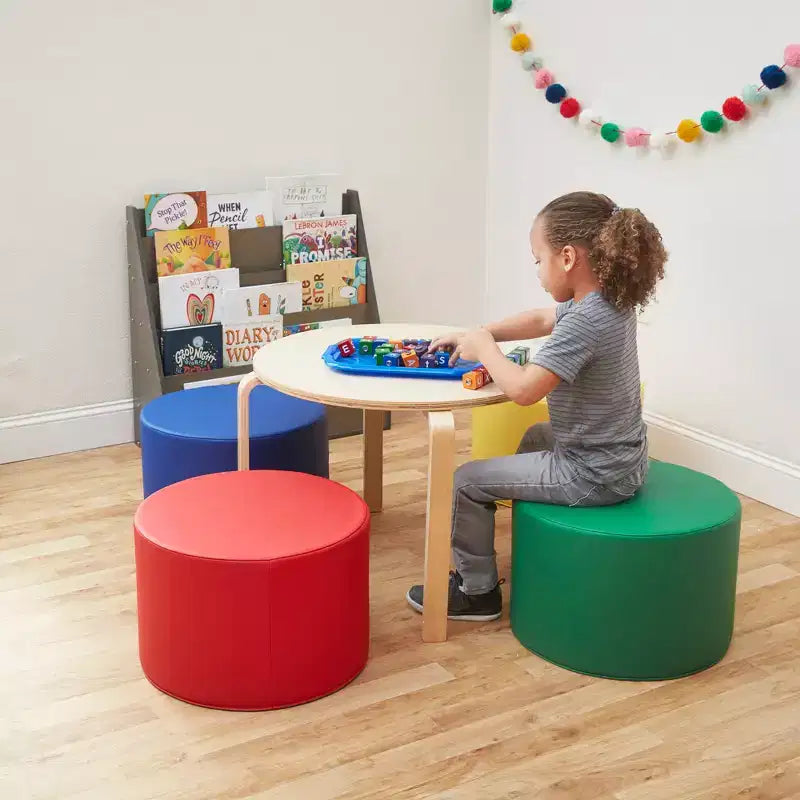 Pouf rond SoftZone 4 pièces