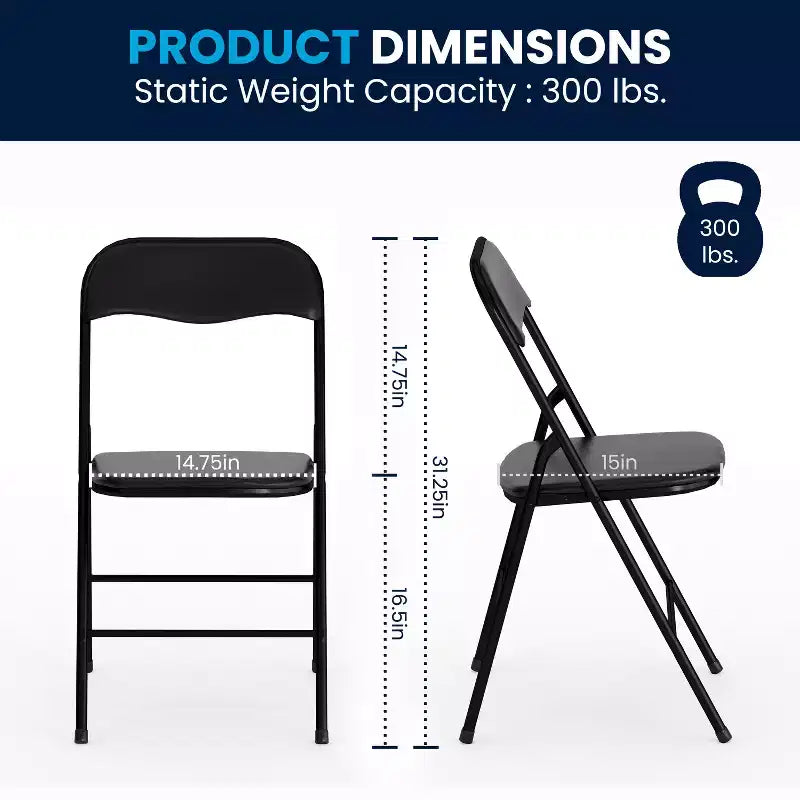 Ensemble table et 4 chaises pliantes Flash Furniture
