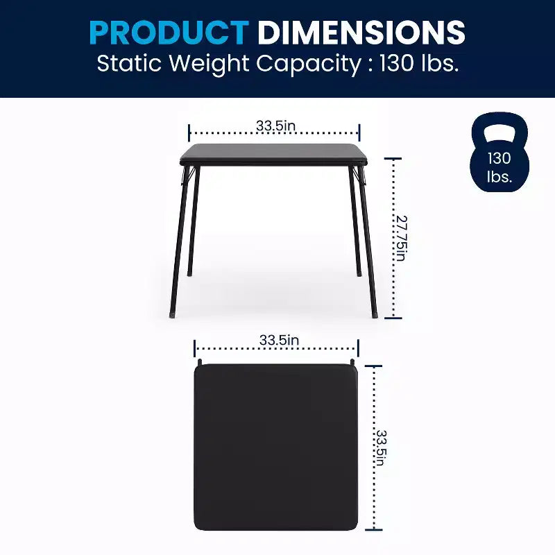 Ensemble table et 4 chaises pliantes Flash Furniture