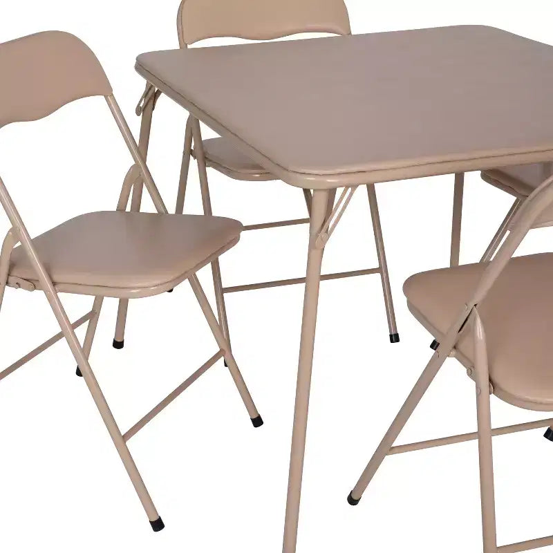 Ensemble table et 4 chaises pliantes Flash Furniture