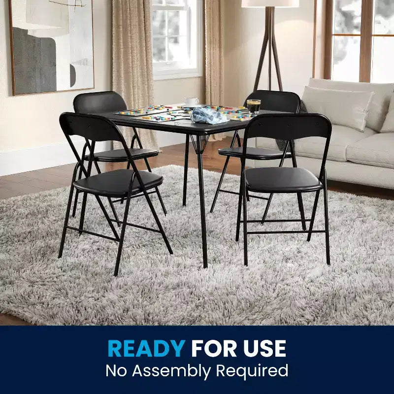 Ensemble table et 4 chaises pliantes Flash Furniture