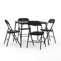 Flash Furniture 5 Piece Folding Card Table and Chair Set