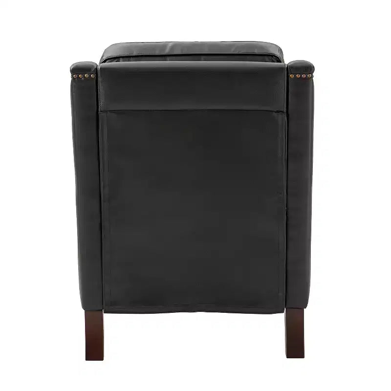 Lot de 2 fauteuils en cuir véritable Regina de 70 cm de large avec coussins amovibles et accoudoirs anglais | ART OF LIVING DESIGNS