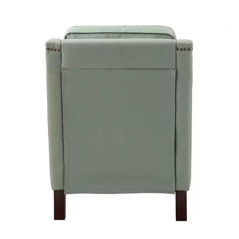 Lot de 2 fauteuils en cuir véritable Regina de 70 cm de large avec coussins amovibles et accoudoirs anglais | ART OF LIVING DESIGNS