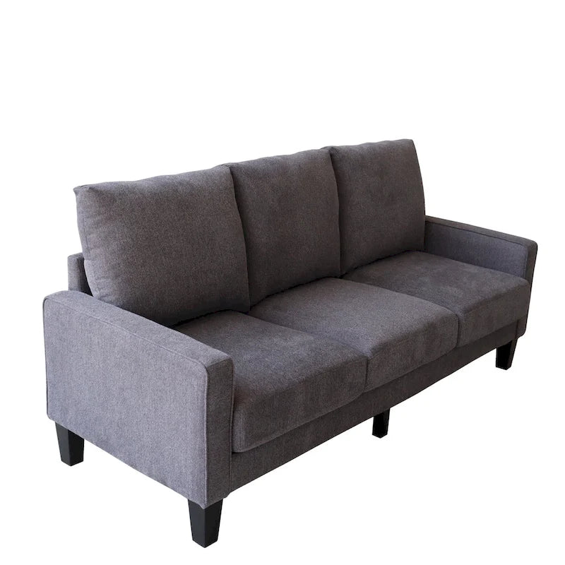 3-Seat Sofa with Storage | Beige / Grey / Grey & Black | Fabric
