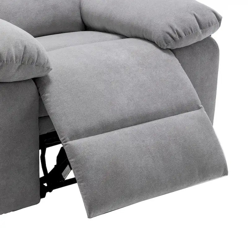 Light Gray Power Recliner Chair for 1